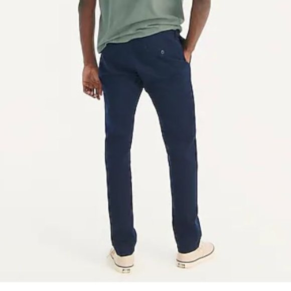 LAST MARKDOWN!! J. Crew 770 Straight-Fit Stretch Navy Chino - Waist 29 Length 32 - Picture 2 of 12